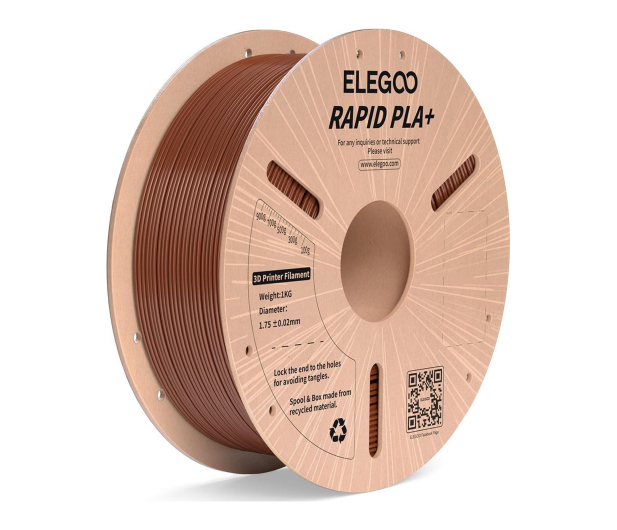Elegoo ELEGOO Rapid PLA+ (brązowy) - 1583661 - zdjęcie